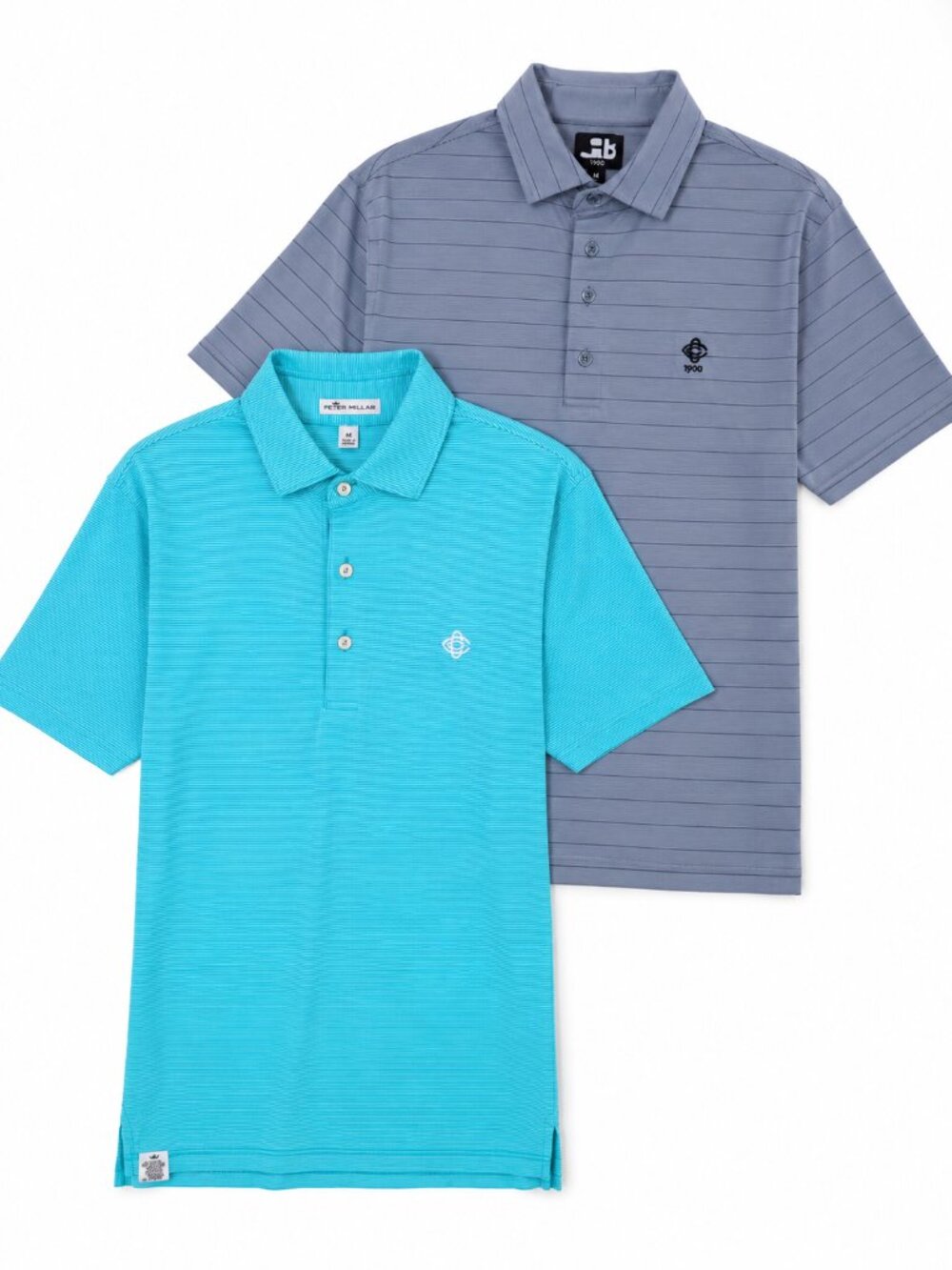 Peter Millar FootJoy Performance Golf Polo Shirt Bundle Mens Medium